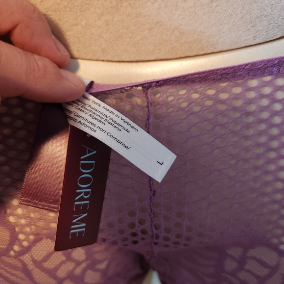 Lace Balconette bra and panty set NWT - Picture 6 of 7